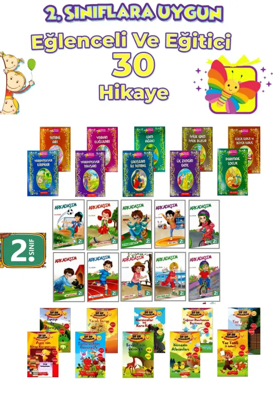 Teacher Recommended 30 Story Set That Makes Reading Fun for 2nd and 3rd Graders - 1