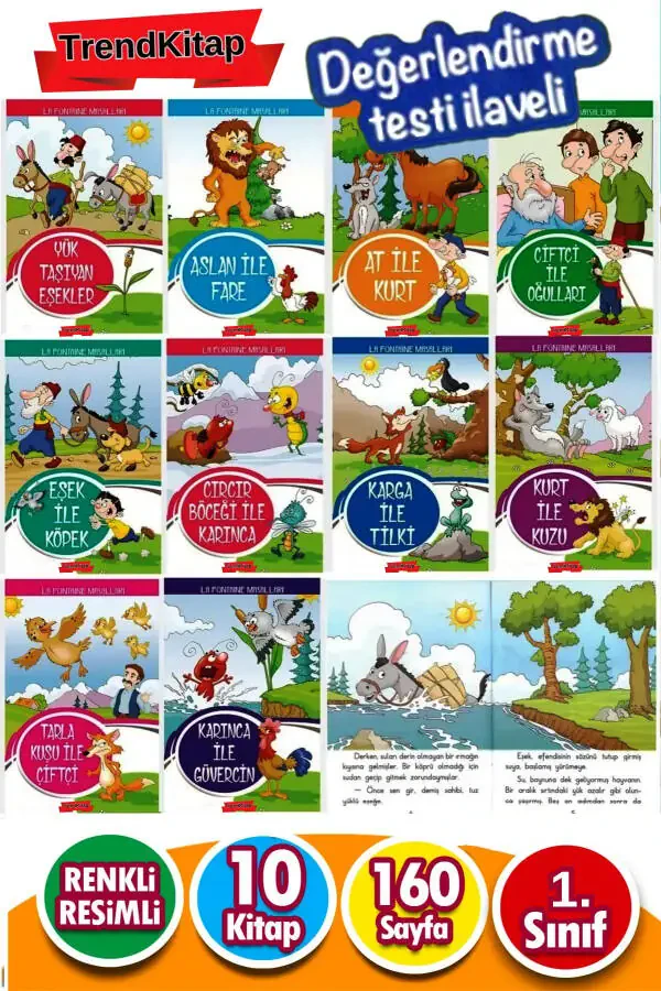 Teacher Recommended Story Book Set for 1st Graders - 4