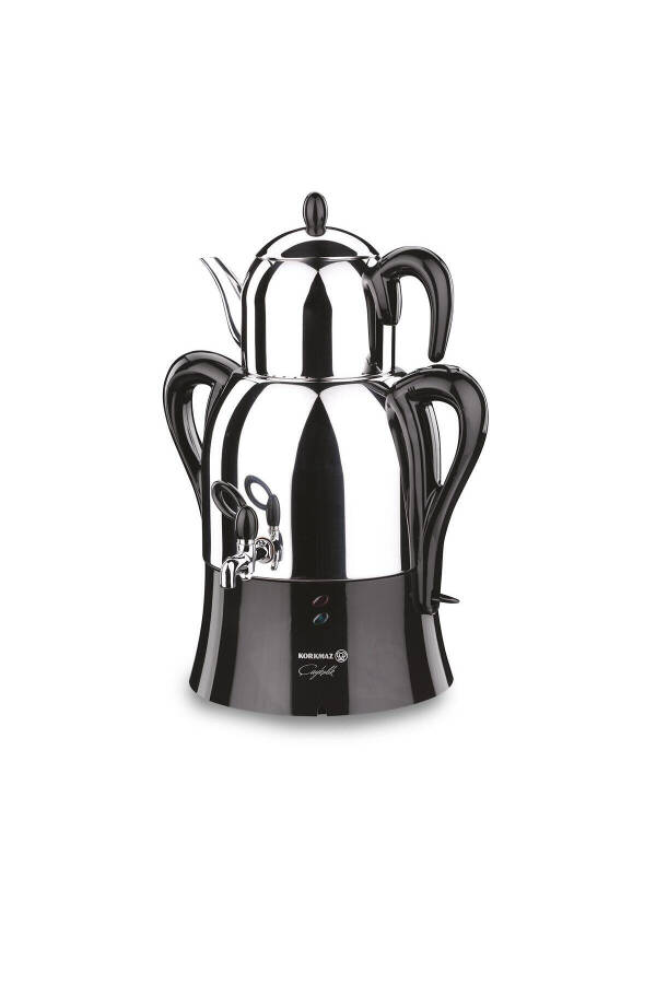 Teaholic Samovar Stainless Steel Inox/Black Samovar SEMAVER - 1