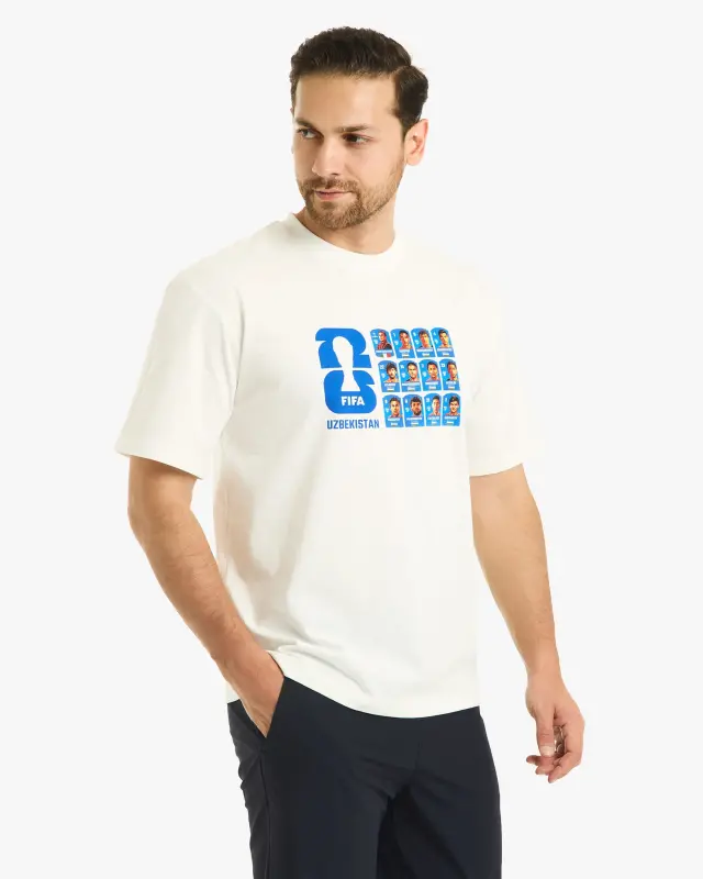 Team Uzbekistan T-shirt - БЕЛЫЙ - 2