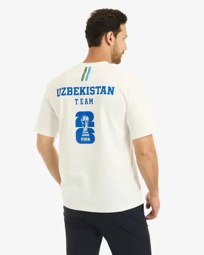 Team Uzbekistan T-shirt - БЕЛЫЙ - 4