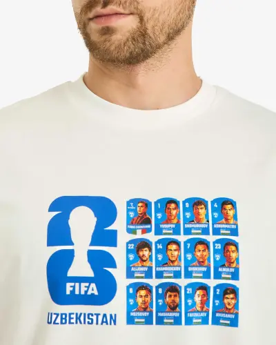 Team Uzbekistan T-shirt - БЕЛЫЙ - 5