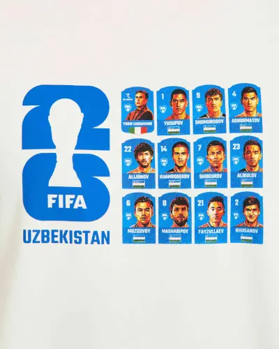 Team Uzbekistan T-shirt - БЕЛЫЙ - 8