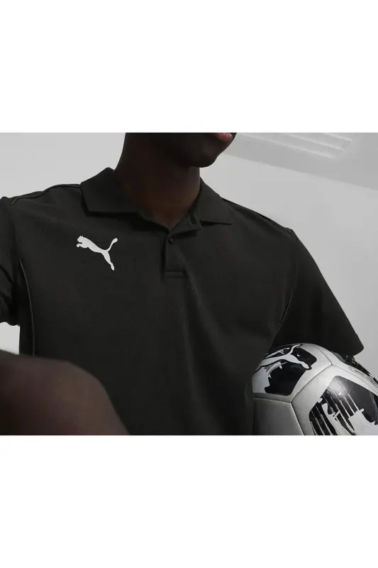 TeamFINAL Casuals 65853503 Черная футболка поло - DarkWhiteBlack - 5