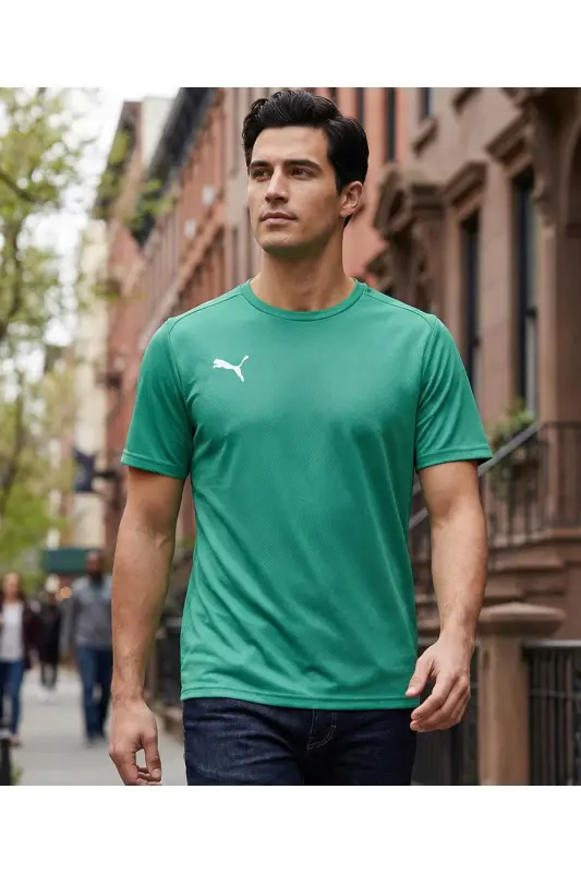 Teamgoal Jersey Erkek Futbol Antrenman Tişörtü 65863605 Yeşil-Yesil - 4