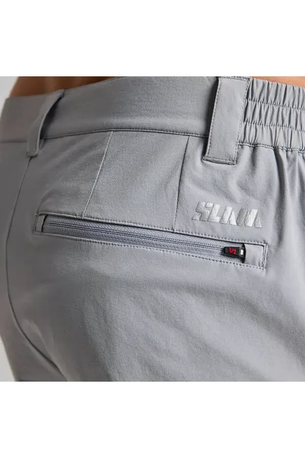 TECH CHINO PANT Kulrang Erkaklar Shimini - 5