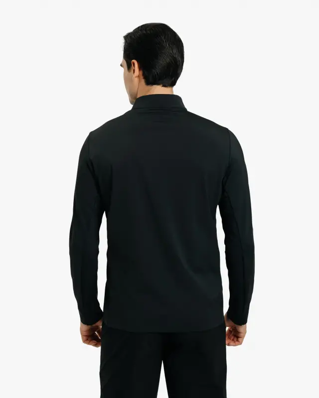 Tech Gear Half-Zip Longsleeve - ЧЁРНЫЙ - 3