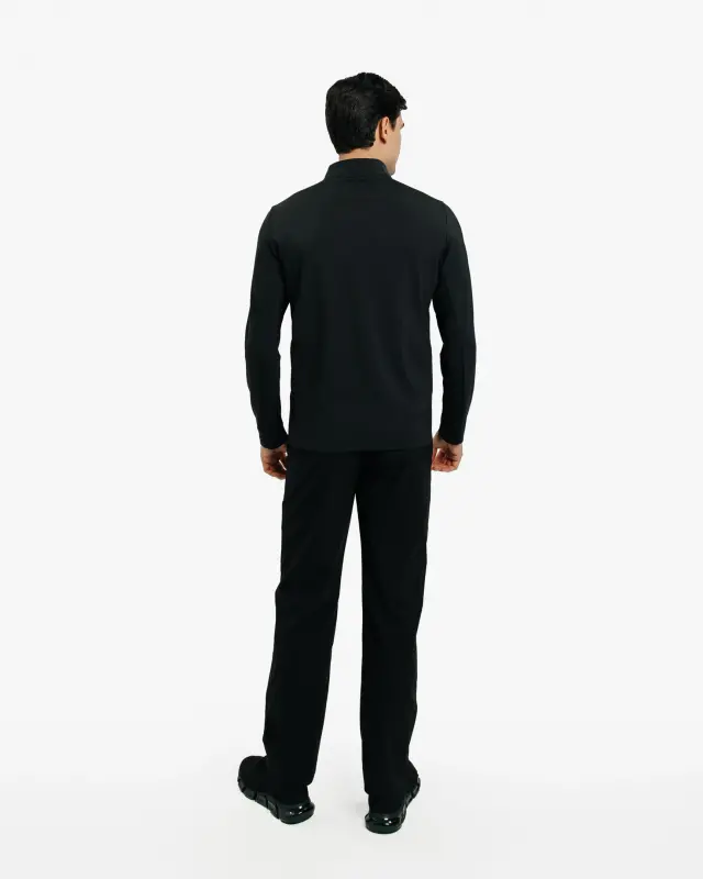 Tech Gear Half-Zip Longsleeve - ЧЁРНЫЙ - 10