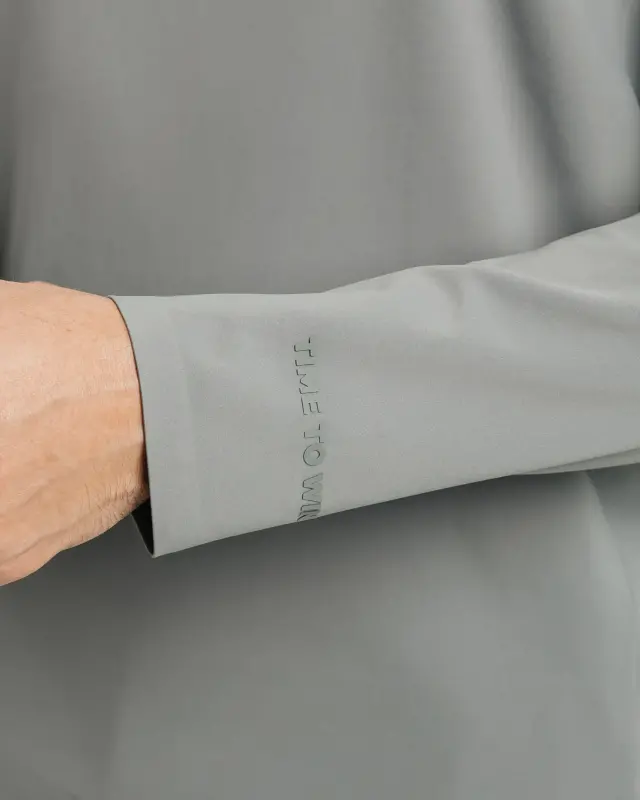 Tech Gear Half-Zip Longsleeve - GREY (Серый) - 1