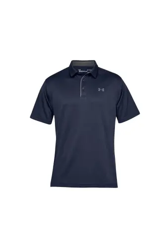 Tech Polo Erkek Antrenman Polo Tişört Lacivert - P0LUA-2 - 4
