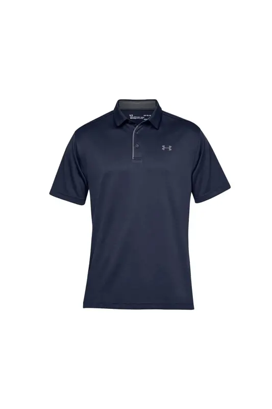 Tech Polo Erkek Antrenman Polo Tişört Lacivert - P0LUA-2 - 4