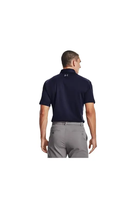Tech Polo Erkek Antrenman Polo Tişört Lacivert-P0LUA - 2