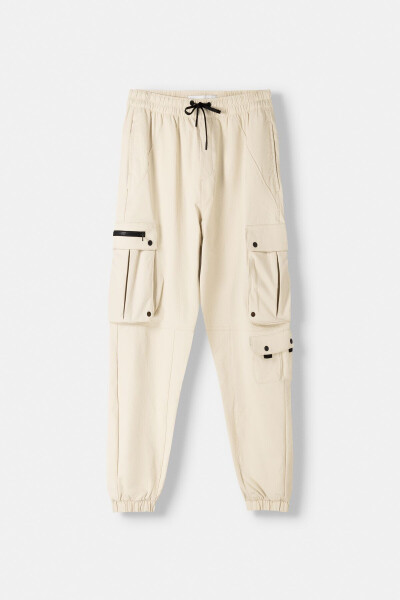 Technical Cargo Jogger Pants - 3