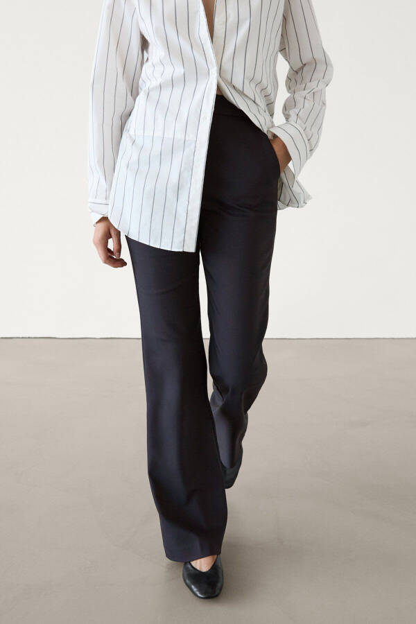 Technical long, wide-leg pants - 3