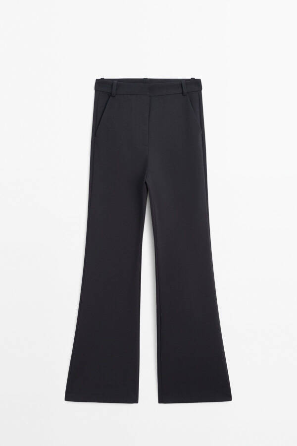 Technical long, wide-leg pants - 5