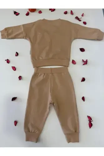 Teddy Bear Printed 2-Piece Set - 3