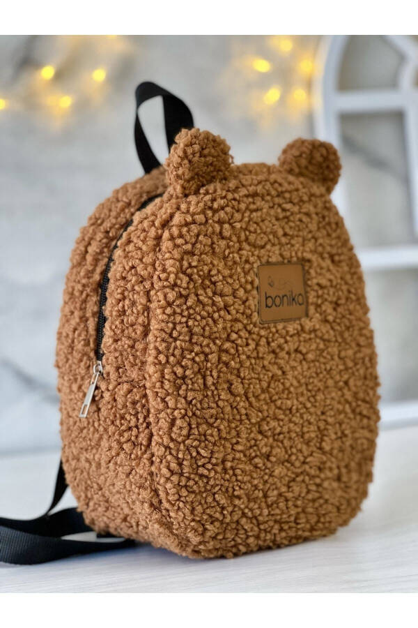 Teddy Brown Nursery and Preschool Children's Backpack - 1