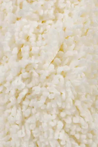 Teddy El Örgü Ipi Hırka Kazak Ipliği Battaniye Ipi Atkı Ipi Bere Ipi El Örgü Ipi Krem-Krem - SENSY (1)