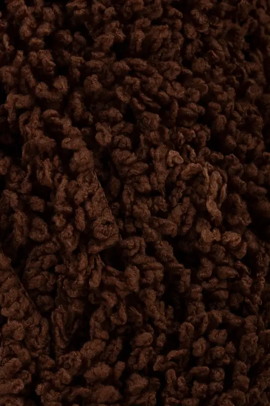 Teddy El Örgü İpi Hırka Kazak İpliği Battaniye İpi Atkı İpi Bere İpi El Örgü İpliği Kahverengi-Kahverengi - 2