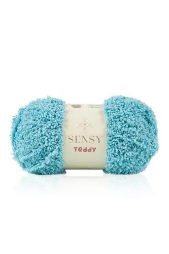 Teddy Hand Knitting Yarn Blanket Yarn Sweater Yarn Cardigan Yarn Scarf Yarn Beanie Yarn Knitting Yarn Mint-Mint - 1