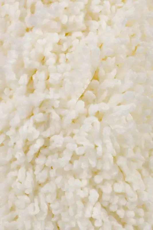 Teddy Hand Knitting Yarn Cardigan Sweater Yarn Blanket Yarn Scarf Yarn Beanie Yarn Hand Knitting Yarn Cream-Cream - 2