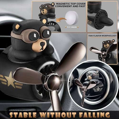 Teddy Pilot Car Air Freshener - 3