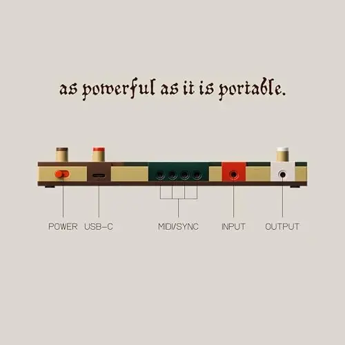 Teenage Engineering EP-1320 Medieval Sampler, Drum Machine and Sequencer with Built-in Microphone and Effects - 3