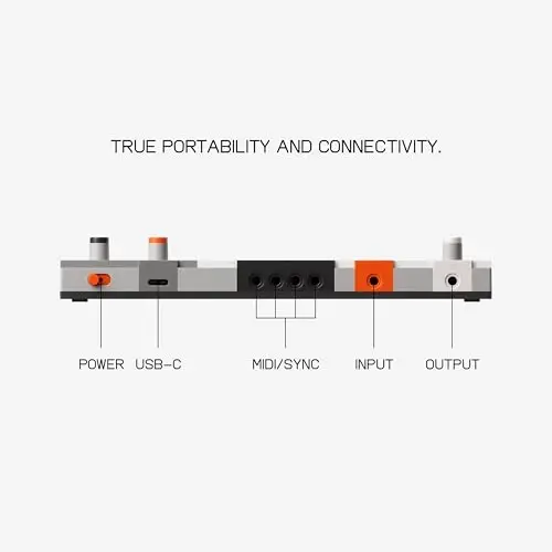 teenage engineering EP–133 K.O. II 128MB sampler, drum machine and sequencer with built-in microphone and effects - 5