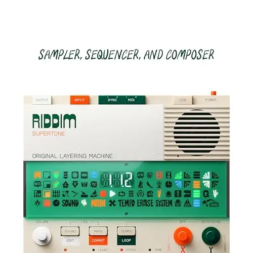 teenage engineering EP–40 riddim reggae sampler and sequencer with synced loops, 400+ handcrafted sounds and synth engine - 3