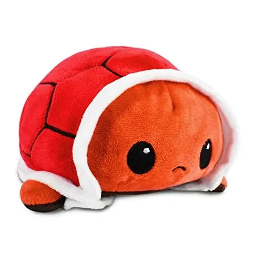 TeeTurtle - Original teskari toshbaqa yumshoq o'yinchoq - Stol o'yinlari - Kayfiyatingizni ko'rsatadigan yoqimli sensorli fidget o'yinchoq hayvonlar 3,5 dyuym 