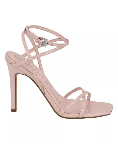 Tegin Strappy High Stiletto Dress Sandals - Light Pink - 2