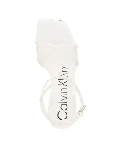 Women's Tegin Strappy High Stiletto Dress Sandals - White - 4