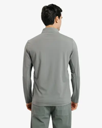 Tech Gear Half-Zip Longsleeve - GREY - 3