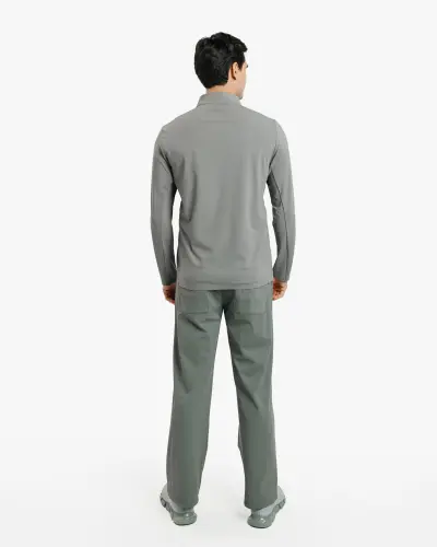Tech Gear Half-Zip Longsleeve - GREY - 10