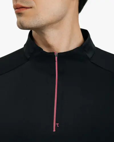 Tech Gear Half-Zip Longsleeve - BLACK - 5