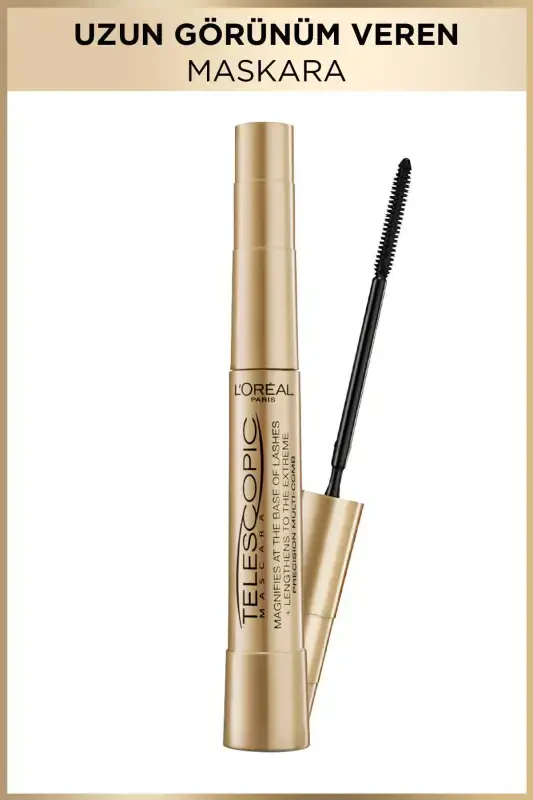 Telescopic Gold Maskara - Siyah - L'OREAL PARIS
