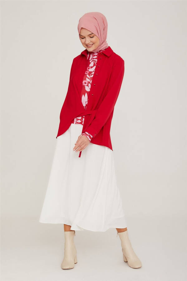 Тело с узором Armine 22K3206 Красный - 10