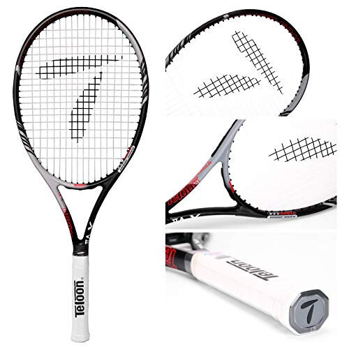 Teloon Tennis Rackets for Adults 2 pcs Recreational - 27 inch Tennis Racquet for Men and Women College Students Beginner Tennis Racket... - 2