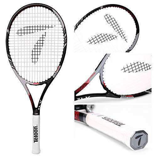 Teloon Tennis Rackets for Adults 2 pcs Recreational - 27 inch Tennis Racquet for Men and Women College Students Beginner Tennis Racket... - 2