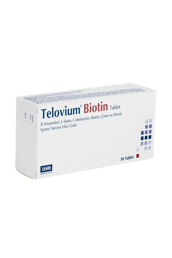 Telovium Biotin 30 Tablet - 3