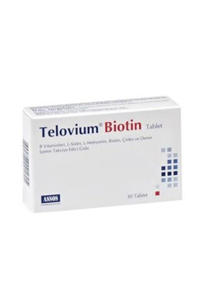 Telovium Biotin 30 Tablet - 1