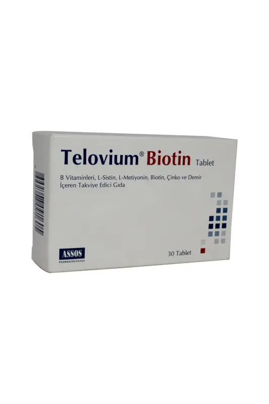 Telovium Biotin 30 Tablet - 1