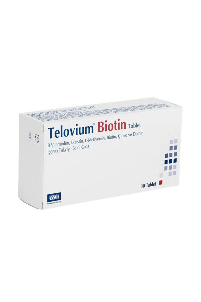 Telovium Biotin 30 Tablet - 4