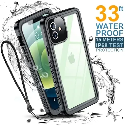 Temdan Case Designed for iPhone 12 Case/Designed for iPhone 12 Pro Case -Clear - 3