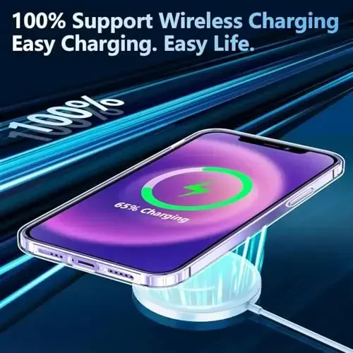 Temdan Case Designed for iPhone 12 Case/Designed for iPhone 12 Pro Case -Clear - 7