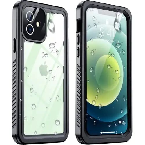 Temdan Case Designed for iPhone 12 Case/Designed for iPhone 12 Pro Case -Clear 