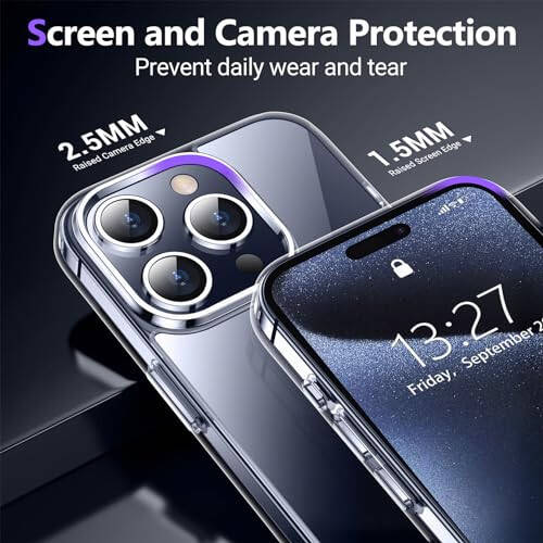 Temdan iPhone 15 Pro Max uchun qopqoq - 6