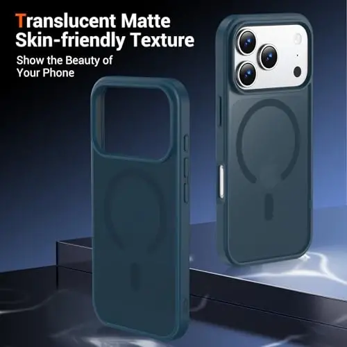 Temdan Running Armband for iPhone 17 Pro Case,Drak Blue | with Card Slot & Key Pockets, Sports Arm Bands Cell Phone Holder Fit Up to 6.3 Inches Phone - 4