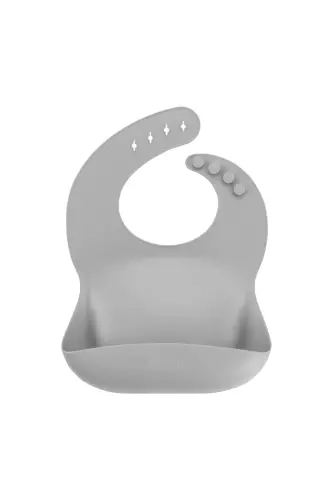 Silikon Önlük- Basıcs Powder Grey - 8