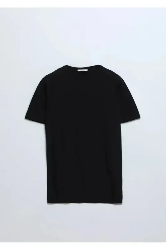 Темно-синий велосипедный воротник прямой вязки 100% хлопка трикотаж - 7